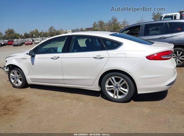 3FA6P0HD7JR285378 2018 FORD FUSION White 