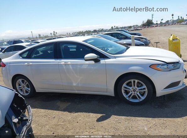3FA6P0HD7JR285378 2018 FORD FUSION White 
