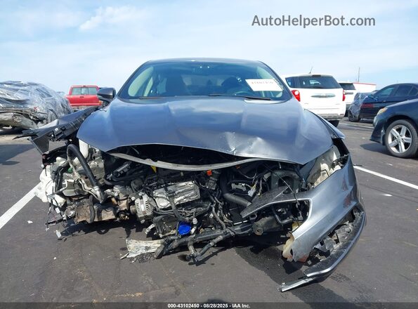 3FA6P0HD9JR144604 2018 FORD FUSION Gray 