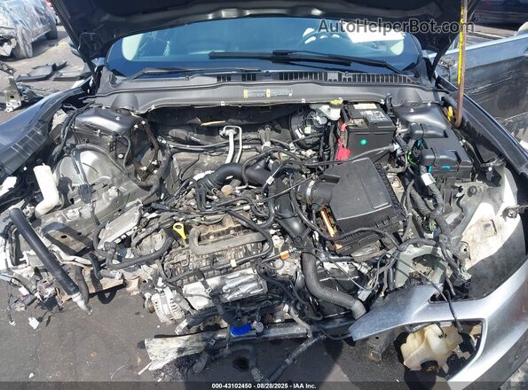 3FA6P0HD9JR144604 2018 FORD FUSION Gray 
