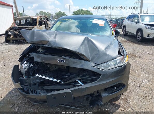 3FA6P0HDXJR193777 2018 FORD FUSION Gray 