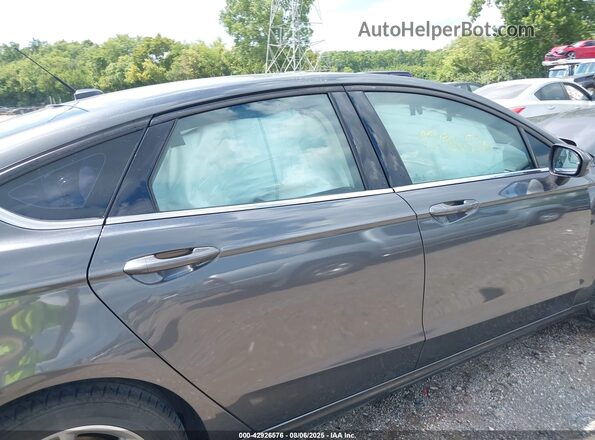 3FA6P0HDXJR193777 2018 FORD FUSION Gray 