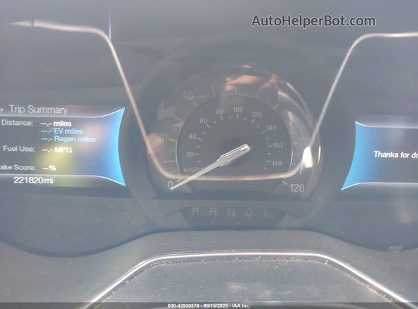 3FA6P0LU0JR128122 2018 FORD FUSION HYBRID Серебряный 