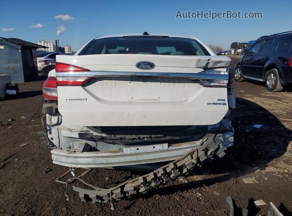 3FA6P0LU0JR193911 2018 FORD FUSION White 