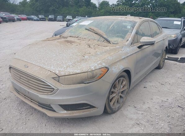 3FA6P0LU1HR318098 2017 FORD FUSION Silver 
