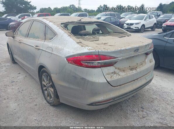 3FA6P0LU1HR318098 2017 FORD FUSION Silver 