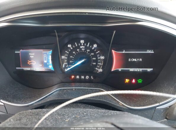 3FA6P0LU3GR298449 2016 FORD FUSION HYBRID Gray Widok tylnych siedzeń
