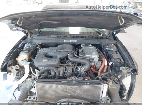 3FA6P0LU3GR298449 2016 FORD FUSION HYBRID Gray Widok z tyłu