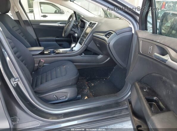 3FA6P0LU3GR298449 2016 FORD FUSION HYBRID Gray Widok wnętrza z przodu