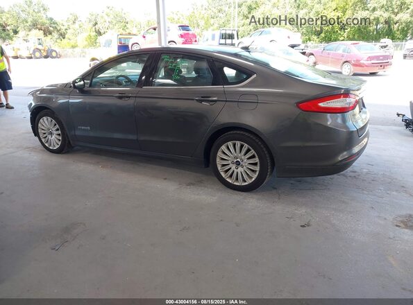 3FA6P0LU3GR298449 2016 FORD FUSION HYBRID Gray Tył lewy