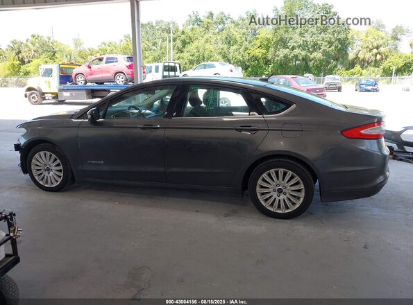 3FA6P0LU3GR298449 2016 FORD FUSION HYBRID Gray 