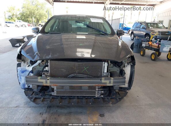 3FA6P0LU3GR298449 2016 FORD FUSION HYBRID Gray Widok wnętrza z tyłu