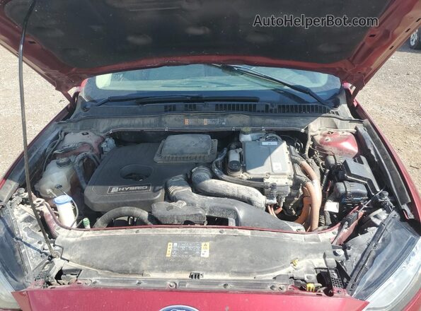 3FA6P0LU3JR172793 2018 FORD FUSION Red 