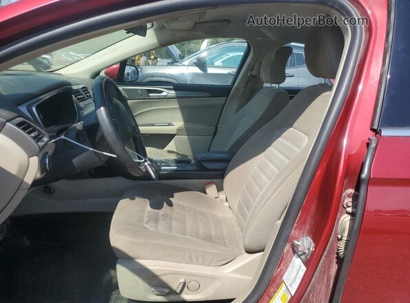 3FA6P0LU3JR172793 2018 FORD FUSION Red 