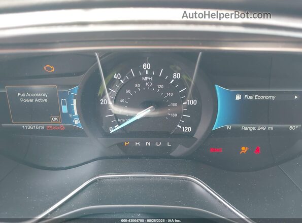 3FA6P0LU5JR128679 2018 FORD FUSION HYBRID Синий Вид задних сидений