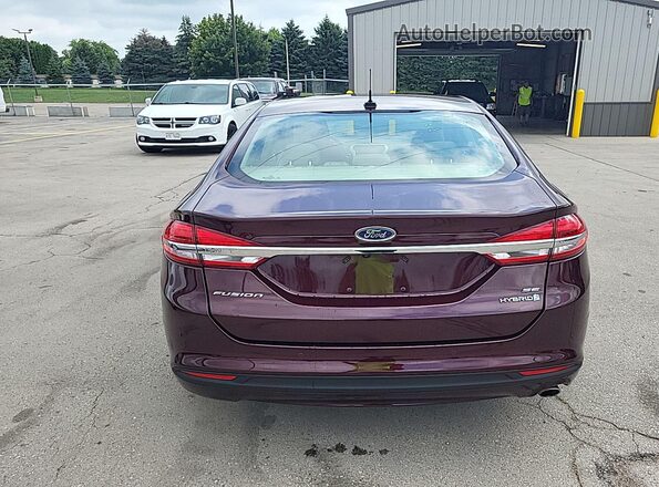3FA6P0LU8HR301024 2017 FORD FUSION HYBRID  