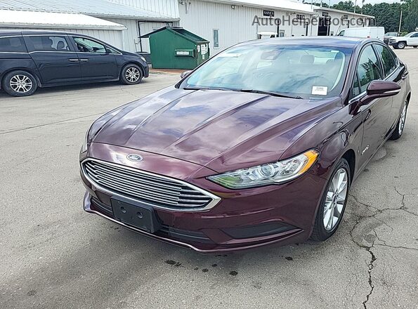 3FA6P0LU8HR301024 2017 FORD FUSION HYBRID  