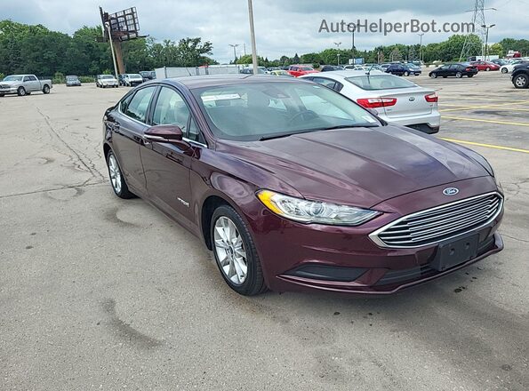 3FA6P0LU8HR301024 2017 FORD FUSION HYBRID  