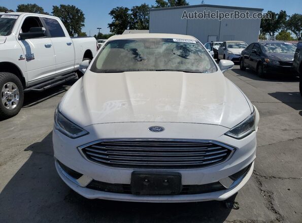 3FA6P0LU9JR171387 2018 FORD FUSION White 