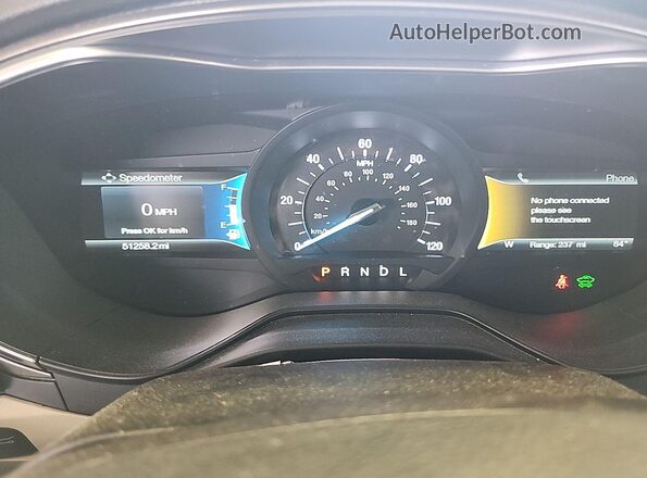 3FA6P0LU9LR177063 2020 FORD FUSION  Вид наклейки з VIN-кодом