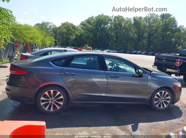 3FA6P0T95LR149952 2020 FORD FUSION Серый Вид задней части салона