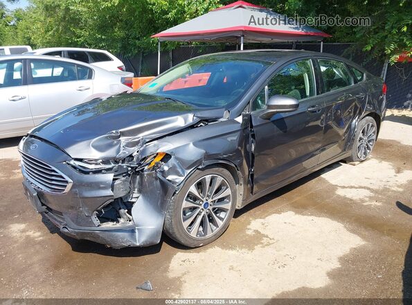 3FA6P0T95LR149952 2020 FORD FUSION Серый Передняя левая четверть