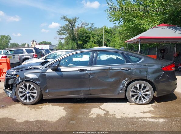 3FA6P0T95LR149952 2020 FORD FUSION Серый Вид спереди