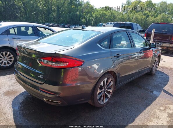 3FA6P0T95LR149952 2020 FORD FUSION Серый Задняя правая четверть
