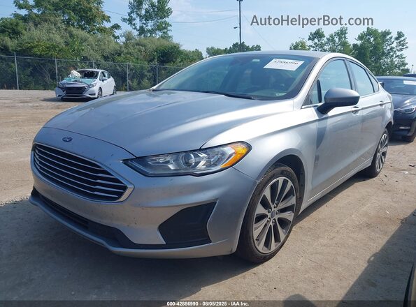 3FA6P0T99LR250038 2020 FORD FUSION Silver Front left