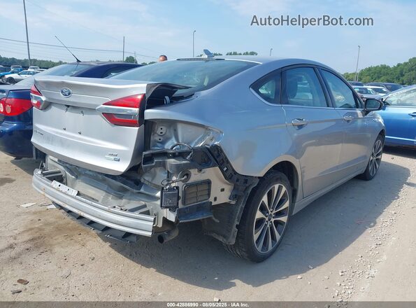 3FA6P0T99LR250038 2020 FORD FUSION Silver Rear right