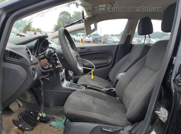 3FADP4BJ2KM100794 2019 FORD FIESTA Black Вид салону спереду