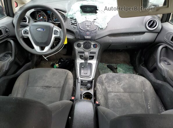 3FADP4BJ2KM100794 2019 FORD FIESTA Black Вид панелі приладів