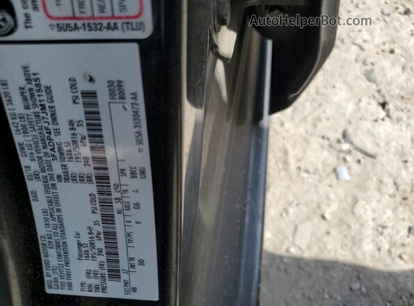 3FADP4FJ7JM115851 2018 FORD FIESTA Серый 