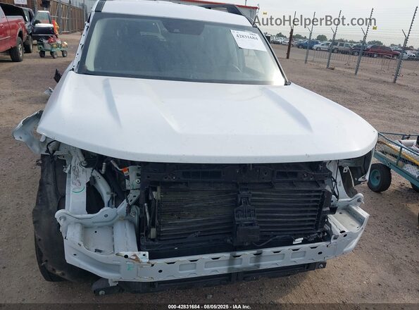 3FMCR9B60PRD50498 2023 FORD BRONCO SPORT White Սալոնի հետևի տեսք