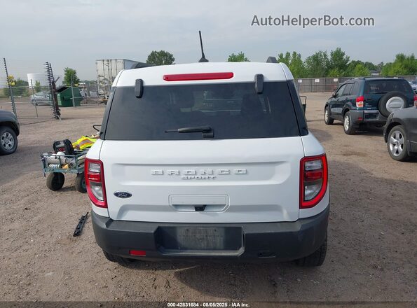 3FMCR9B60PRD50498 2023 FORD BRONCO SPORT White 
