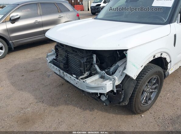 3FMCR9B60PRD50498 2023 FORD BRONCO SPORT White Դիմացի տեսք