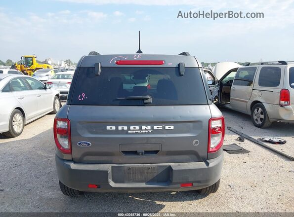 3FMCR9B64MRB01424 2021 FORD BRONCO SPORT Gray 