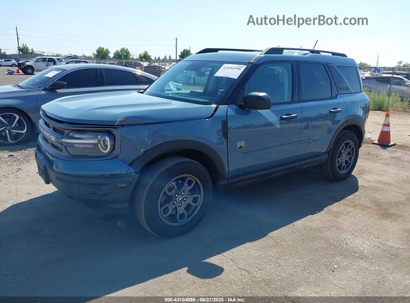 3FMCR9B65NRE34751 2022 FORD BRONCO SPORT Blue Przód lewy