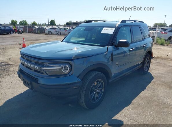 3FMCR9B65NRE34751 2022 FORD BRONCO SPORT Blue Widok z przodu