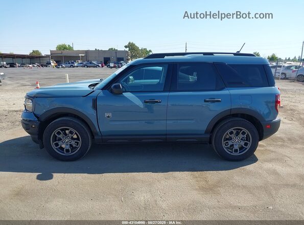 3FMCR9B65NRE34751 2022 FORD BRONCO SPORT Blue Widok wnętrza 360 stopni