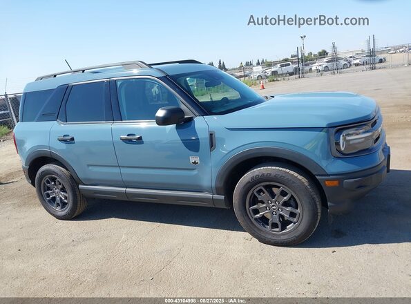 3FMCR9B65NRE34751 2022 FORD BRONCO SPORT Blue Widok wnętrza z tyłu