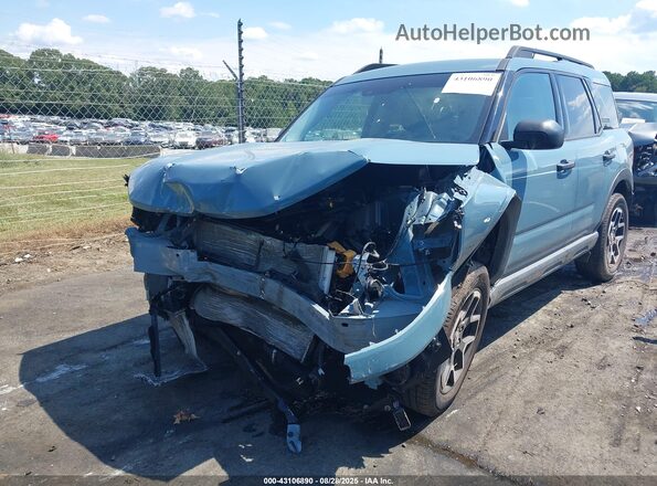 3FMCR9B6XMRA11808 2021 FORD BRONCO SPORT Blue Передня ліва чверть