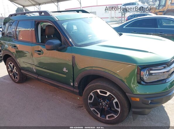 3FMCR9C65PRD82801 2023 FORD BRONCO SPORT Зеленый Вид спереди