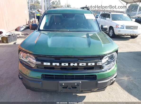 3FMCR9C65PRD82801 2023 FORD BRONCO SPORT Зеленый Вид панели приборов