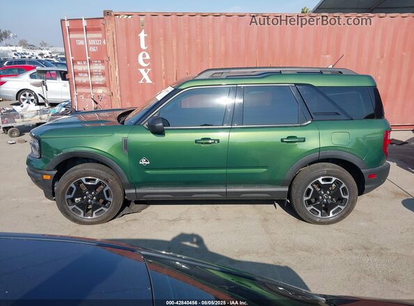 3FMCR9C65PRD82801 2023 FORD BRONCO SPORT Зеленый Вид задней части салона