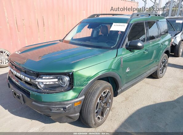 3FMCR9C65PRD82801 2023 FORD BRONCO SPORT Зеленый Передняя левая четверть