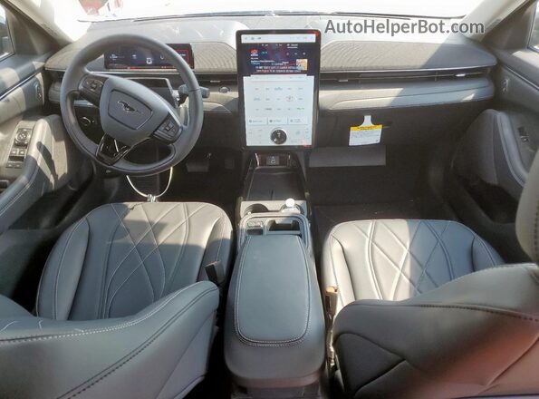 3FMTK1R44SMA09976 2025 FORD MUSTANG Blue Vista del salpicadero