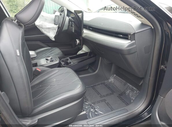 3FMTK1RM3PMA36223 2023 FORD MUSTANG MACH-E Black Widok wnętrza z przodu