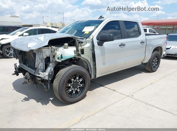 3GCPWBEH4LG396165 2020 CHEVROLET SILVERADO Silver Առջևի ձախ երեք քառորդ տեսարան