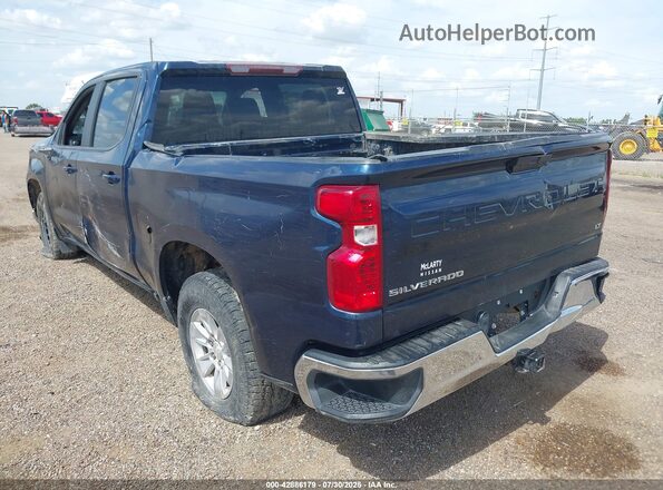3GCPWCED4MG464470 2021 CHEVROLET SILVERADO Blue Tył lewy